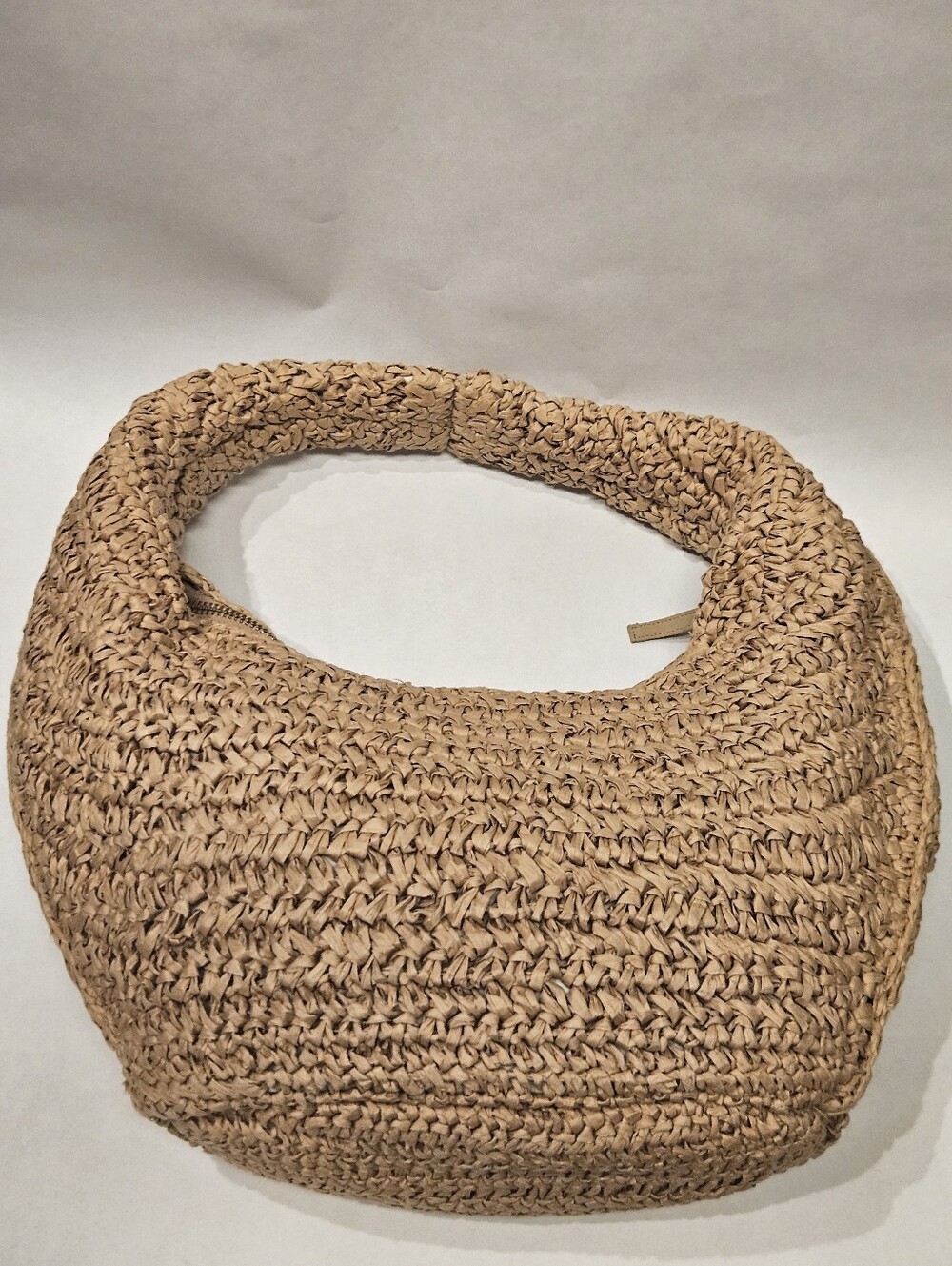 LSpace Aya Raffia Shoulder Bag Circle Bag Purse - Picture 5 of 7